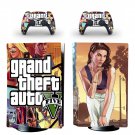 Grand Theft Auto 5 decal skin for PS5 disc Console and 2 Controllers