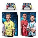 Football Stars decal skin for PS5 disc Console and 2 Controllers