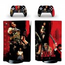 Red Dead Redemption decal skin for PS5 disc Console and 2 Controllers