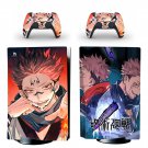 Jujutsu Kaisen decal skin for PS5 disc Console and 2 Controllers