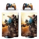 Titanfall decal skin for PS5 disc Console and 2 Controllers