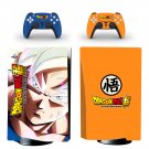 Dragon Ball decal skin for PS5 disc Console and 2 Controllers