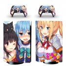 KonoSuba decal skin for PS5 disc Console and 2 Controllers