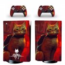 Stray decal skin for PS5 disc Console and 2 Controllers