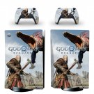 God of War Ragnarok decal skin for PS5 disc Console and 2 Controllers