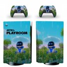 Astro's Playroom decal skin for PS5 disc Console and 2 Controllers