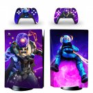 Fortnite decal skin for PS5 disc Console and 2 Controllers