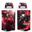 Gate Rory Mercury decal skin for PS5 disc Console and 2 Controllers