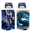 Mortal Kombat decal skin for PS5 disc Console and 2 Controllers