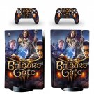 Baldur's Gate 3 decal skin for PS5 disc Console and 2 Controllers
