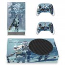 MHW Iceborne decal skin for Xbox Series S Console & 2 Controllers