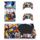 Kingdom Hearts HD decal skin for Xbox Series S Console & 2 Controllers