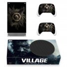 Resident Evil Village decal skin for Xbox Series S Console & 2 Controllers