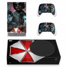 Resident Evil 2 decal skin for Xbox Series S Console & 2 Controllers