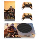 The Mandalorian decal skin for Xbox Series S Console & 2 Controllers