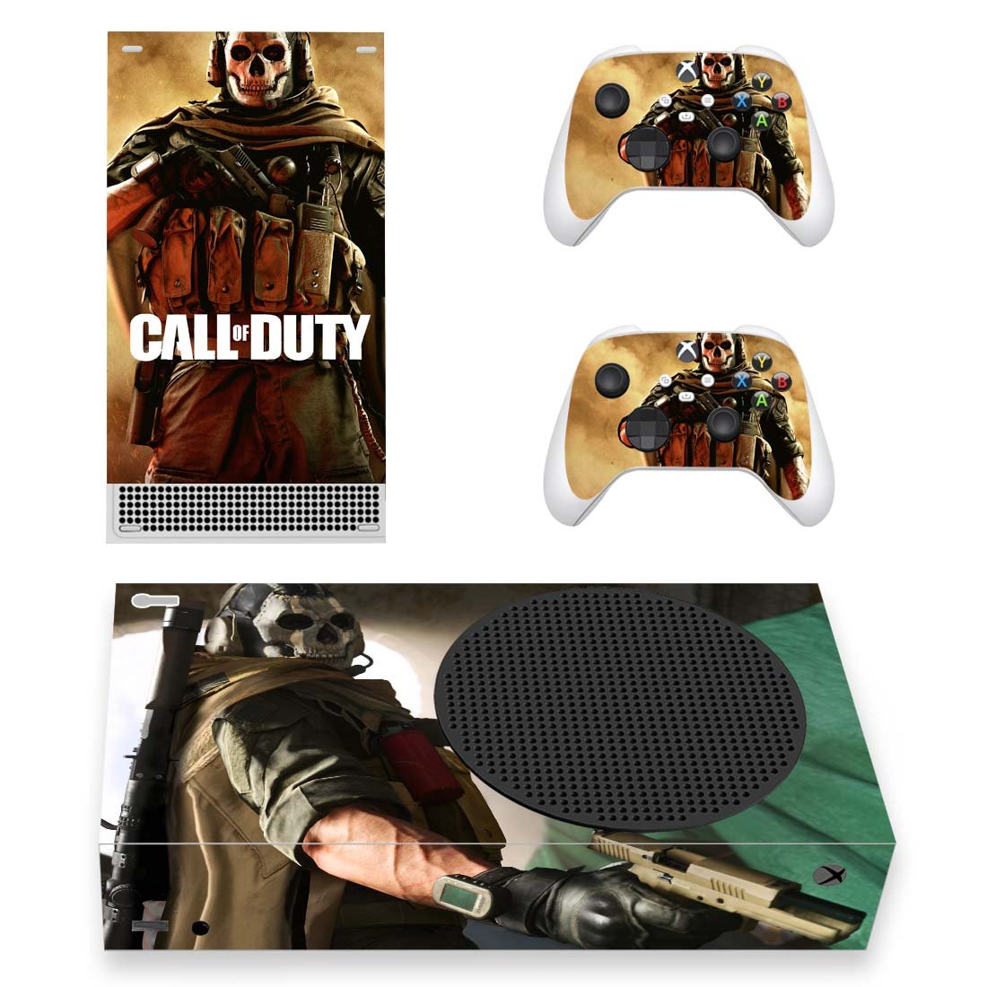 COD Modern Warfare decal skin for Xbox Series S Console & 2 Controllers