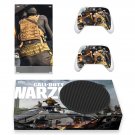 COD Warzone decal skin for Xbox Series S Console & 2 Controllers