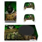 COD Warzone decal skin for Xbox Series S Console & 2 Controllers