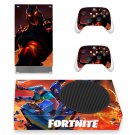 Fortnite decal skin for Xbox Series S Console & 2 Controllers
