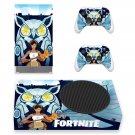 Fortnite decal skin for Xbox Series S Console & 2 Controllers