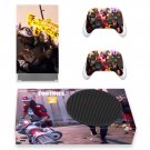 Fortnite decal skin for Xbox Series S Console & 2 Controllers