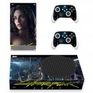 Cyberpunk 2077 decal skin for Xbox Series S Console & 2 Controllers