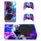 Cyberpunk 2077 decal skin for Xbox Series S Console & 2 Controllers