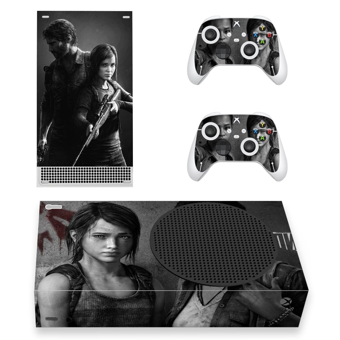 The Last of us decal skin for Xbox Series S Console & 2 Controllers
