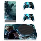 Final Fantasy 7 decal skin for Xbox Series S Console & 2 Controllers