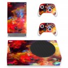 Sky Texture decal skin for Xbox Series S Console & 2 Controllers