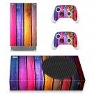 Wood Texture decal skin for Xbox Series S Console & 2 Controllers