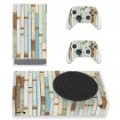 Wood Texture decal skin for Xbox Series S Console & 2 Controllers