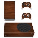 Wood Texture decal skin for Xbox Series S Console & 2 Controllers