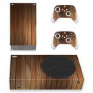 Wood Texture decal skin for Xbox Series S Console & 2 Controllers