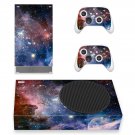 Galaxy Texture decal skin for Xbox Series S Console & 2 Controllers