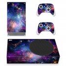 Galaxy Texture decal skin for Xbox Series S Console & 2 Controllers