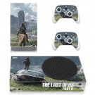 The Last of us 2 decal skin for Xbox Series S Console & 2 Controllers