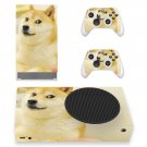 Cute Wolf decal skin for Xbox Series S Console & 2 Controllers