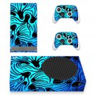 Digital Texture decal skin for Xbox Series S Console & 2 Controllers