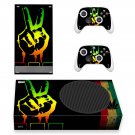 Victory Sign decal skin for Xbox Series S Console & 2 Controllers