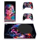 Darth Vader decal skin for Xbox Series S Console & 2 Controllers