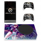 Overwatch decal skin for Xbox Series S Console & 2 Controllers