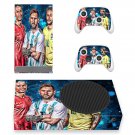 Football Stars decal skin for Xbox Series S Console & 2 Controllers