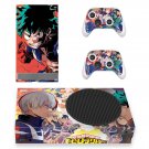 My Hero Academy decal skin for Xbox Series S Console & 2 Controllers