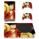 One Piece decal skin for Xbox Series S Console & 2 Controllers
