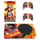 Demon Slayer decal skin for Xbox Series S Console & 2 Controllers