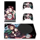 Demon Slayer decal skin for Xbox Series S Console & 2 Controllers