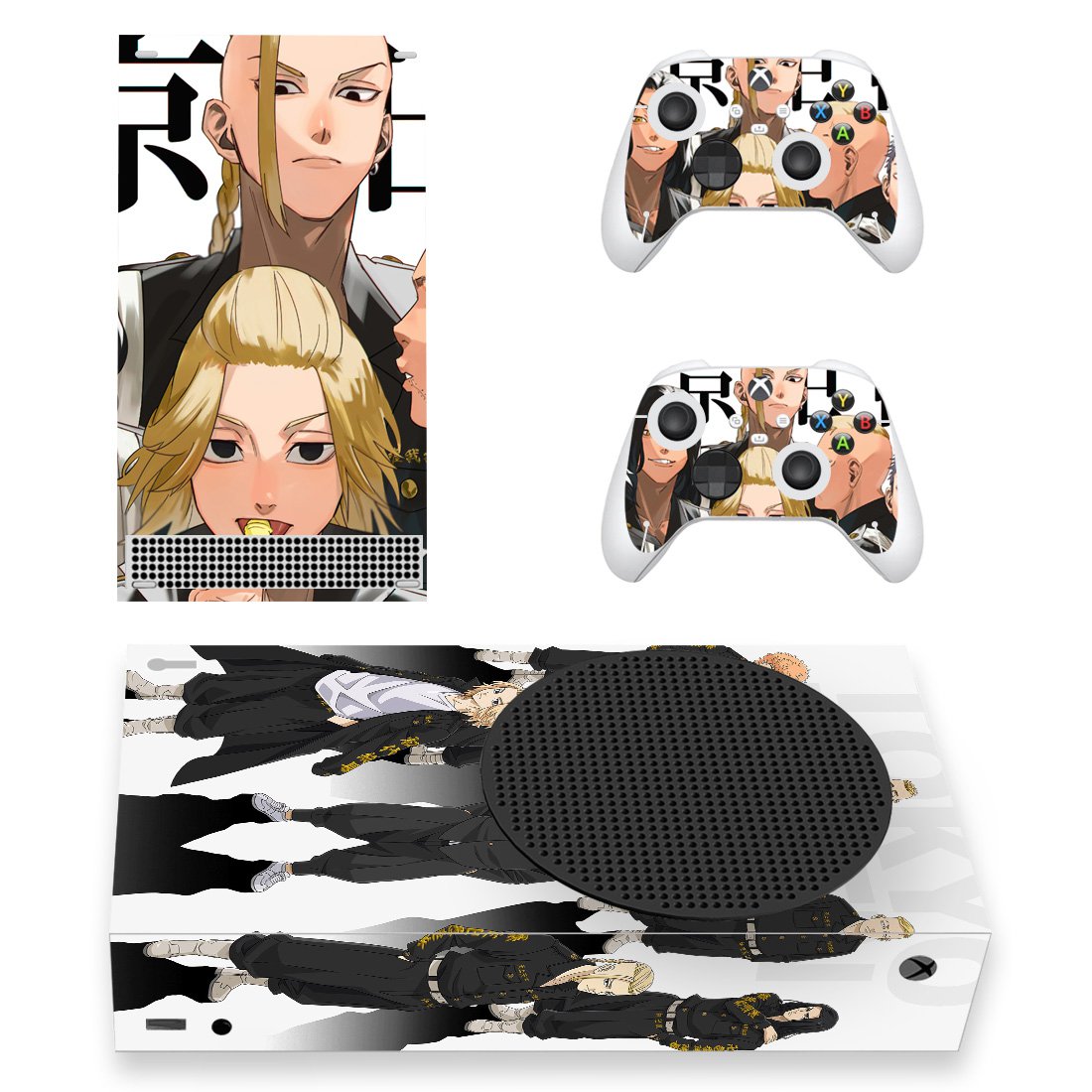 Tokyo Avengers decal skin for Xbox Series S Console & 2 Controllers