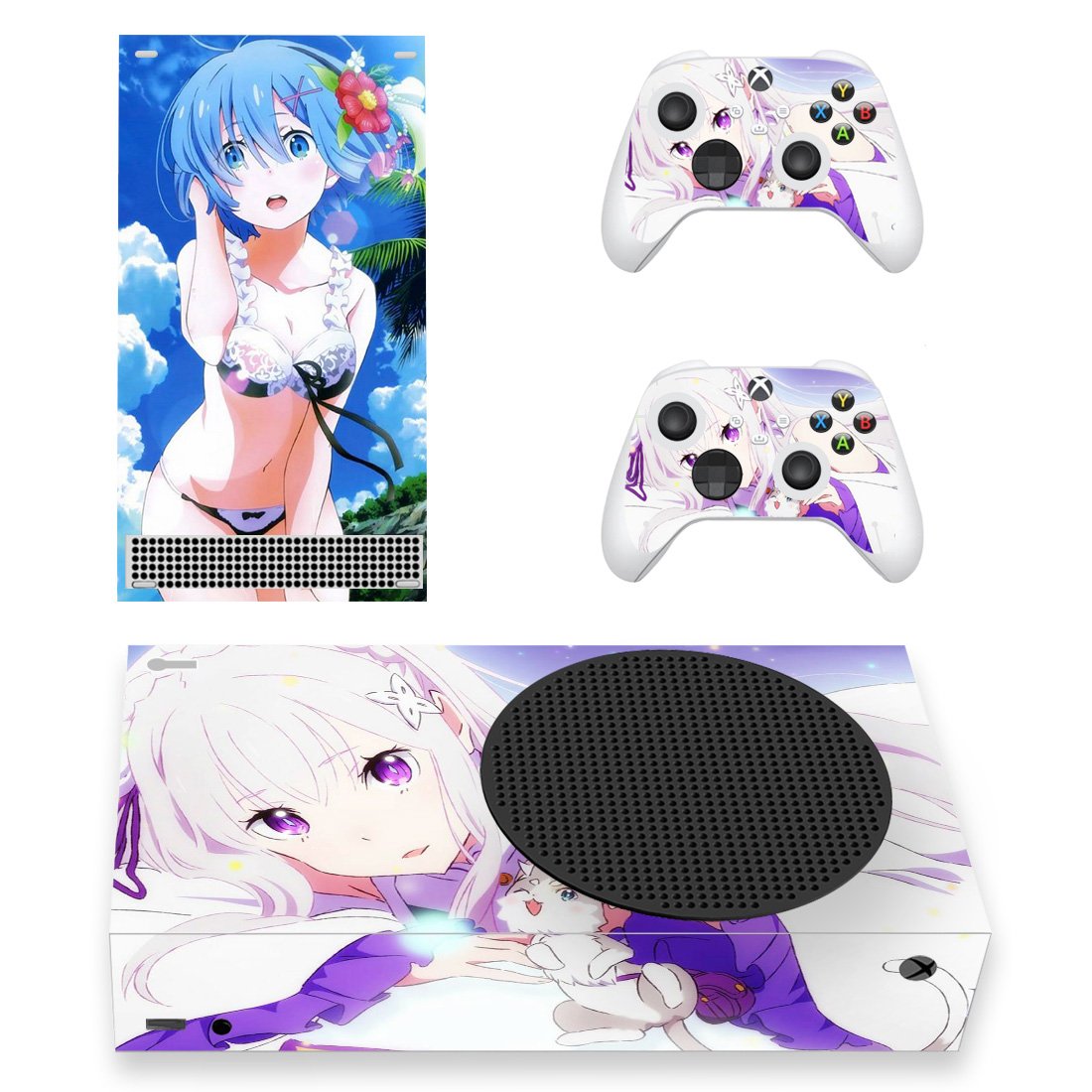 Date A Live decal skin for Xbox Series S Console & 2 Controllers