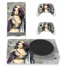 Boa Hancock decal skin for Xbox Series S Console & 2 Controllers